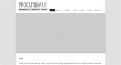 Desktop Screenshot of procat.ae